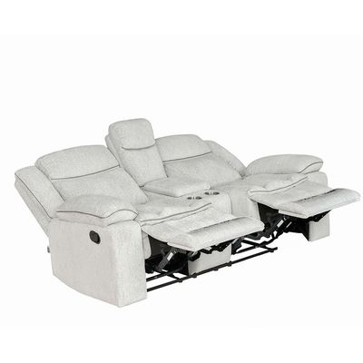 Sawyer 2 Seater Fabric Recliner - L.Grey